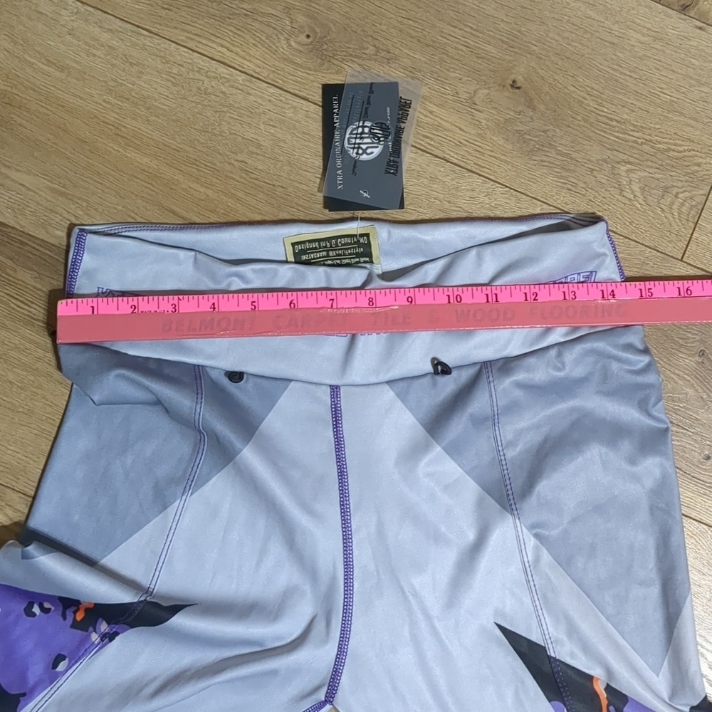 XOA Xtraordinary Apparel purple leggings size Large - Picture 11 of 13